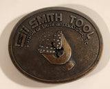 Smith Tool Division Of Smith International Inc. Oval 2 3/8" x 3 Metal Belt Buckle