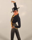 Vintage Marin Chiclana Espana Male and Female Dancers 13 1/2" Tall Plastic Doll Set