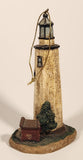 Lighthouse 5 1/4" Hanging Resin Ornament