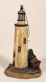 Lighthouse 5 1/4" Hanging Resin Ornament