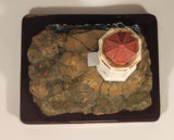 Oneida Studio's Peggy's Cove Nova Scotia Canada Lighthouse 6 3/4" Resin Ornament on Wood Base