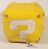 2021 Jakks Pacific Nintendo Super Mario Question Block 5" Stuffed Plush Toy with Sound