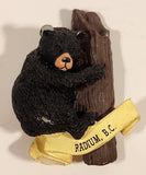 Radium B.C. Black Bear on Tree 3D Resin Fridge Magnet