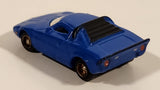 Suntory Coffee Boss Lancia Stratos Blue Miniature Plastic Toy Car Vehicle