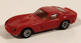 1989 Monogram Models Ferrari 250 GTO Red Miniature Plastic Toy Car Vehicle