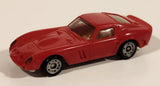 1989 Monogram Models Ferrari 250 GTO Red Miniature Plastic Toy Car Vehicle