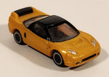 Tomy DyDo Drink Honda Acura NSX Orange Miniature Plastic Toy Car Vehicle