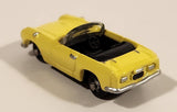 Asahi Wonda Famous Car Collection Honda S-800 Convertible Yellow Miniature Toy Car Vehicle