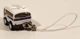 Kokusai Kogyo Bus Miniature Pull Back Toy Car Vehicle with Clip Hanger