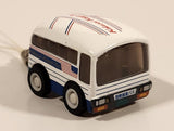 Kokusai Kogyo Bus Miniature Pull Back Toy Car Vehicle with Clip Hanger