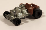 Vintage 1972 Hot Wheels Zowees Covered Draggin' Brown 1/125 Scale Die Cast Toy Car Vehicle