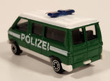 Rare Corgi Van Polizei 171 White and Green Die Cast Toy Car Vehicle