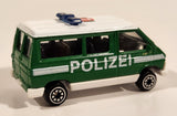 Rare Corgi Van Polizei 171 White and Green Die Cast Toy Car Vehicle