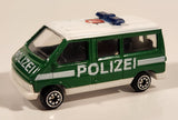 Rare Corgi Van Polizei 171 White and Green Die Cast Toy Car Vehicle