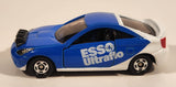 Rare 1999 Tomy Tomica No. 96 Toyota Celica Esso Ultraflo White and Blue 1/60 Scale Die Cast Toy Car Vehicle