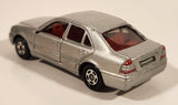 Rare 1994 Tomy Tomica No. 92 Mercedes-Benz C Class Type Silver 1/60 Scale Die Cast Toy Car Vehicle with Opening Doors