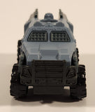 2018 Matchbox Jurassic World Armored Action Truck Light Grey Die Cast Toy Car Vehicle