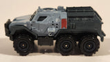 2018 Matchbox Jurassic World Armored Action Truck Light Grey Die Cast Toy Car Vehicle