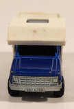 Vintage Majorette No. 278 Camping Car Pickup Truck 1/60 Scale Blue Die Cast Toy Car Vehicle
