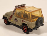 2018 Matchbox Jurassic World: Legacy Collection Jeep Wrangler Matte Metallic Light Sand Die Cast Toy Car Vehicle