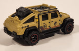 2022 Matchbox Jurassic World Dominion Jeep Gladiator Tan Die Cast Toy Car Vehicle