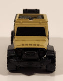 2022 Matchbox Jurassic World Dominion Jeep Gladiator Tan Die Cast Toy Car Vehicle
