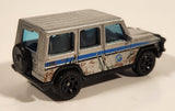2019 Matchbox Jurassic World: Island Transport Team '14 Mercedes-Benz G-Class Silver Die Cast Toy Car Vehicle
