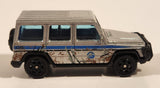 2019 Matchbox Jurassic World: Island Transport Team '14 Mercedes-Benz G-Class Silver Die Cast Toy Car Vehicle