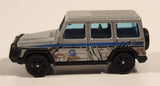 2019 Matchbox Jurassic World: Island Transport Team '14 Mercedes-Benz G-Class Silver Die Cast Toy Car Vehicle