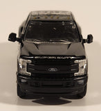 2018 Greenlight Dually Drivers 2019 Ford F-350 Lariat Pickup Truck Baltimore Police Black Die Cast Toy Car Vehicle