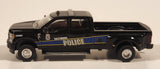 2018 Greenlight Dually Drivers 2019 Ford F-350 Lariat Pickup Truck Baltimore Police Black Die Cast Toy Car Vehicle