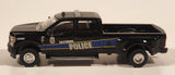 2018 Greenlight Dually Drivers 2019 Ford F-350 Lariat Pickup Truck Baltimore Police Black Die Cast Toy Car Vehicle