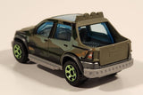2019 Matchbox Jurassic World: MBX Entertainment Mercedes-Benz ML 320 A.A.V. Matte Olive Green Die Cast Toy Car Vehicle