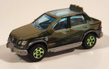 2019 Matchbox Jurassic World: MBX Entertainment Mercedes-Benz ML 320 A.A.V. Matte Olive Green Die Cast Toy Car Vehicle