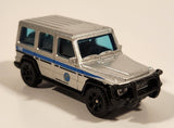 2022 Matchbox Jurassic World Dominion '18 Jeep Wrangler JL Light Grey Die Cast Toy Car Vehicle