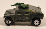 1993 Hot Wheels Color FX Military Machines Humvee Olive Green To Light Tan Die Cast Toy Car Vehicle