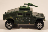 1993 Hot Wheels Color FX Military Machines Humvee Olive Green To Light Tan Die Cast Toy Car Vehicle