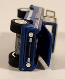 2013 Greenlight Hot Pursuit GL063 1967 Ford Bronco Glen Alpine Police Blue and White Die Cast Toy Car Vehicle with Opening Hood