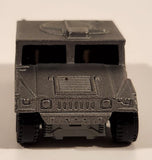 2025 Matchbox Jurassic World Rebirth Humvee Metalflake Grey Die Cast Toy Car Vehicle