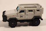 2018 Matchbox Jurassic World: Island Transport Team Textron Tiger Light Beige Die Cast Toy Car Vehicle