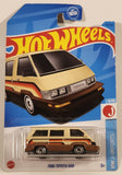 2023 Hot Wheels HW J-Imports 1986 Toyota Van Cream Brown Die Cast Toy Car Vehicle New in Package