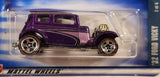 2002 Hot Wheels Red Lines '32 Ford Vicky Purple Die Cast Toy Car Vehicle New in Package