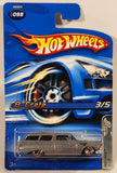 2005 Hot Wheels Red Lines 8 Crate Metalflake Gray Die Cast Toy Car Vehicle New in Package
