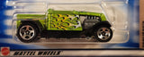 2002 Hot Wheels Hot Rod Magazine Hooligan Light Green Die Cast Toy Car Vehicle New in Package