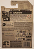 2023 Hot Wheels HW Roadsters '72 Stingray Convertible Silver Die Cast Toy Car Vehicle New in Package