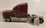 Franklin Mint Precision Models 1993 Mack Truck Semi Tanker Trailer Dark Red 1:32 Scale Die Cast Toy Car Vehicle Missing Parts