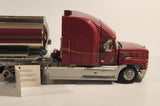 Franklin Mint Precision Models 1993 Mack Truck Semi Tanker Trailer Dark Red 1:32 Scale Die Cast Toy Car Vehicle Missing Parts