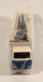 Tomy Tomica No. 131 Mitsubishi Fuso Super Great Transport Truck Teal and White Die Cast Toy Car Vehicle New in Box