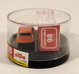 Takara Tomy Wonda No. 98 Toyota Aqua Orange Miniature Die Cast Toy Car Vehicle New in Display Case