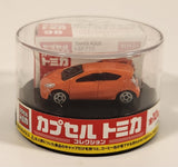 Takara Tomy Wonda No. 98 Toyota Aqua Orange Miniature Die Cast Toy Car Vehicle New in Display Case
